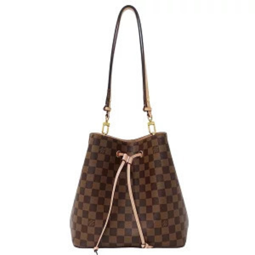 Louis Vuitton Bag Shoulder Damier Canvas Neo Noe Venus Brown Pink Crossbody
